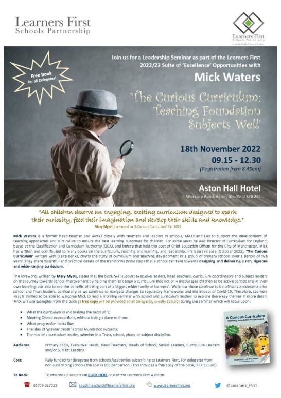 Curious Curriculum