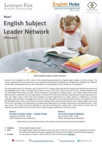 English Subject Leader Networks (Medium)